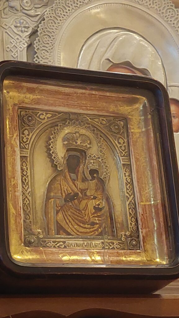 Икона Божией Матери "Черниговская" из Головинского монастыря 8 Икона Божией Матери "Черниговская" из Головинского монастыря 7
